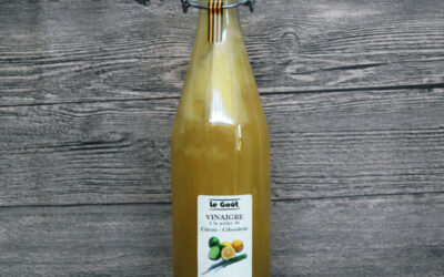 Seiche à la plancha et vinaigre citron ciboulette