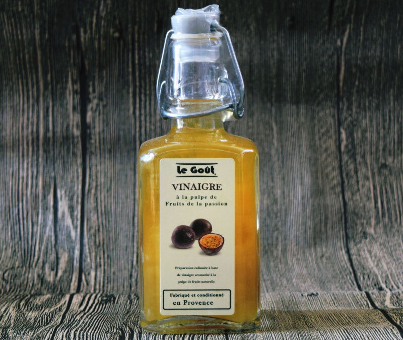 Taboulé de fruits frais au vinaigre de fruits de la passion