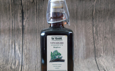 Marinade de noix de saint jacques au vinaigre de reglisse