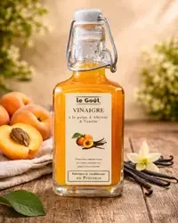 Menu gourmand autour du vinaigre abricot-vanille