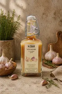 Vinaigre à la pulpe d'ail