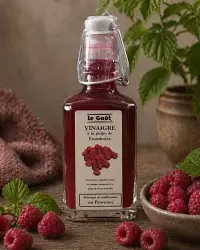 Menu autour du vinaigre à la pulpe de framboise