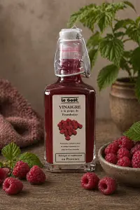 Vinaigre à la pulpe de Framboise