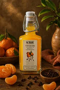 Vinaigre à la pulpe de Mandarine et Girofle