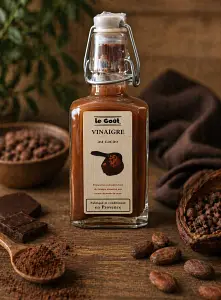 Vinaigre aromatisé au cacao