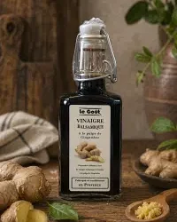 Menu autour du vinaigre balsamique à la pulpe de Gingembre