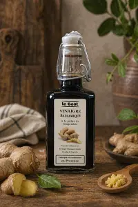 Vinaigre balsamique à la pulpe de Gingembre
