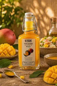 Vinaigre à la pulpe de Mangue