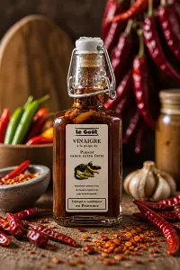 Vinaigre à la pulpe de Piment